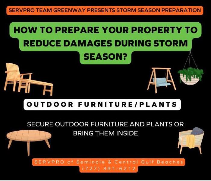 servpro furniture poster for hurricanes
